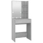 Dresser with LED lights in Sonoma gray color, 60x40x140 cm by vidaXL, Bedroom Dressers - Ref: Foro24-820443, Price: 112,30 €,...