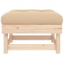 Garden stools with cushions 2 pcs solid pine wood by vidaXL, Modular outdoor sofas - Ref: Foro24-825464, Price: 131,22 €, Dis...