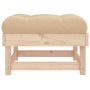 Garden stools with cushions 2 pcs solid pine wood by vidaXL, Modular outdoor sofas - Ref: Foro24-825464, Price: 131,22 €, Dis...