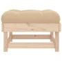 Garden stools with cushions 2 pcs solid pine wood by vidaXL, Modular outdoor sofas - Ref: Foro24-825464, Price: 129,93 €, Dis...