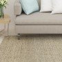 Alfombra de sisal natural verde 66x350 cm en Alfombras | Comprar online en Foro24