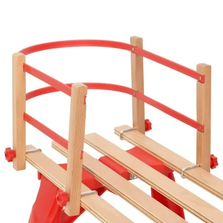 Rückenlehne für roten Sperrholzschlitten von vidaXL, Schlitten - Ref: Foro24-93698, Preis: 31,13 €, Rabatt: %