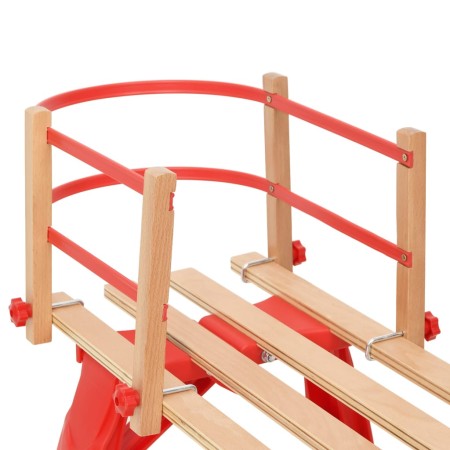 Rückenlehne für roten Sperrholzschlitten von vidaXL, Schlitten - Ref: Foro24-93698, Preis: 31,79 €, Rabatt: %