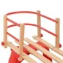 Rückenlehne für roten Sperrholzschlitten von vidaXL, Schlitten - Ref: Foro24-93698, Preis: 31,13 €, Rabatt: %