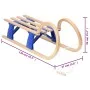 Folding sled made of plywood, 110 cm by vidaXL, Sleighs - Ref: Foro24-93699, Price: 63,38 €, Discount: %