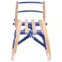 Trineo plegable con respaldo madera contrachapada 110 cm de vidaXL, Trineos - Ref: Foro24-93700, Precio: 102,23 €, Descuento: %