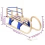 Trineo plegable con respaldo madera contrachapada 110 cm de vidaXL, Trineos - Ref: Foro24-93700, Precio: 102,23 €, Descuento: %