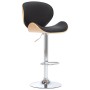Schwarzer Küchenhocker aus Kunstleder von vidaXL, Küchenhocker - Ref: Foro24-287412, Preis: 173,64 €, Rabatt: %