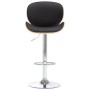 Schwarzer Küchenhocker aus Kunstleder von vidaXL, Küchenhocker - Ref: Foro24-287412, Preis: 173,64 €, Rabatt: %