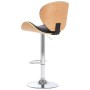 Schwarzer Küchenhocker aus Kunstleder von vidaXL, Küchenhocker - Ref: Foro24-287412, Preis: 173,64 €, Rabatt: %