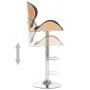 Schwarzer Küchenhocker aus Kunstleder von vidaXL, Küchenhocker - Ref: Foro24-287412, Preis: 164,43 €, Rabatt: %