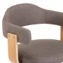 Swivel dining chairs 2 pcs curved wood gray taupe fabric by vidaXL, dining chairs - Ref: Foro24-3054905, Price: 295,32 €, Dis...