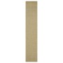 Alfombra de sisal natural verde 66x350 cm