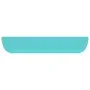 Luxury rectangular matte light green ceramic washbasin 71x38 cm by vidaXL, Sinks - Ref: Foro24-146958, Price: 71,73 €, Discou...