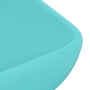 Luxury rectangular matte light green ceramic washbasin 71x38 cm by vidaXL, Sinks - Ref: Foro24-146958, Price: 82,73 €, Discou...
