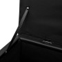 Black indoor trunk bench with stool, 3 units by vidaXL, Benches for halls and storage - Ref: Foro24-241106, Price: 234,04 €, ...