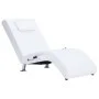 Massageliege mit weißem Kunstlederkissen von vidaXL, Tagesbetten - Ref: Foro24-281285, Preis: 230,69 €, Rabatt: %