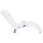 Massageliege mit weißem Kunstlederkissen von vidaXL, Tagesbetten - Ref: Foro24-281285, Preis: 230,69 €, Rabatt: %