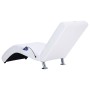 Massageliege mit weißem Kunstlederkissen von vidaXL, Tagesbetten - Ref: Foro24-281285, Preis: 253,39 €, Rabatt: %