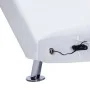 Massageliege mit weißem Kunstlederkissen von vidaXL, Tagesbetten - Ref: Foro24-281285, Preis: 230,69 €, Rabatt: %