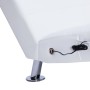 Massageliege mit weißem Kunstlederkissen von vidaXL, Tagesbetten - Ref: Foro24-281285, Preis: 253,39 €, Rabatt: %