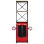Botellero forma de tractor madera maciza de mango 49x31x172 cm