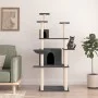 Cat scratching post with dark gray sisal posts 166 cm by vidaXL, Cat furniture - Ref: Foro24-171725, Price: 81,70 €, Discount: %