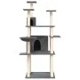 Cat scratching post with dark gray sisal posts 166 cm by vidaXL, Cat furniture - Ref: Foro24-171725, Price: 81,70 €, Discount: %