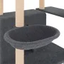 Cat scratching post with dark gray sisal posts 166 cm by vidaXL, Cat furniture - Ref: Foro24-171725, Price: 81,70 €, Discount: %