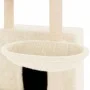 Cat scratching post with cream sisal posts 132 cm by vidaXL, Cat furniture - Ref: Foro24-171726, Price: 55,67 €, Discount: %