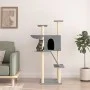 Cat scratching post with light gray sisal posts 143 cm by vidaXL, Cat furniture - Ref: Foro24-171730, Price: 53,31 €, Discoun...