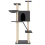 Cat scratching post with dark gray sisal posts 143 cm by vidaXL, Cat furniture - Ref: Foro24-171731, Price: 56,81 €, Discount: %