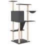 Cat scratching post with dark gray sisal posts 143 cm by vidaXL, Cat furniture - Ref: Foro24-171731, Price: 56,81 €, Discount: %