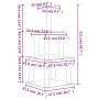 Katzenkratzbaum mit cremefarbenen Sisalstämmen, 111 cm von vidaXL, Katzenmöbel - Ref: Foro24-171732, Preis: 40,63 €, Rabatt: %