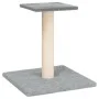 Poste rascador para gatos con plataforma gris claro 38 cm de vidaXL, Mobiliario para gatos - Ref: Foro24-171736, Precio: 17,7...
