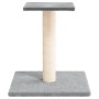 Light gray scratching post for cats with a 38 cm platform. by vidaXL, Cat furniture - Ref: Foro24-171736, Price: 17,79 €, Dis...