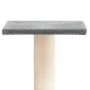 Poste rascador para gatos con plataforma gris claro 38 cm de vidaXL, Mobiliario para gatos - Ref: Foro24-171736, Precio: 17,7...