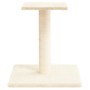 Cat scratching post with cream platform 38 cm by vidaXL, Cat furniture - Ref: Foro24-171735, Price: 18,42 €, Discount: %