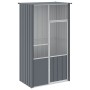 Vogelkäfig aus verzinktem Stahl anthrazitgrau 115x78x200 cm von vidaXL, Füße und Vogelkäfige - Ref: Foro24-172342, Preis: 203...