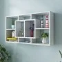 Suspended shelf with 8 white compartments by vidaXL, Shelves and shelves - Ref: Foro24-242548, Price: 56,14 €, Discount: %