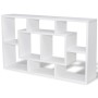 Hängeregal mit 8 weißen Fächern von vidaXL, Regale und Regale - Ref: Foro24-242548, Preis: 42,71 €, Rabatt: %