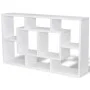 Suspended shelf with 8 white compartments by vidaXL, Shelves and shelves - Ref: Foro24-242548, Price: 56,14 €, Discount: %