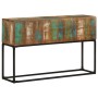 Solid recycled wood console table 120x30x75 cm by vidaXL, Side tables - Ref: Foro24-320822, Price: 139,90 €, Discount: %