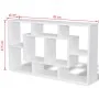 Suspended shelf with 8 white compartments by vidaXL, Shelves and shelves - Ref: Foro24-242548, Price: 56,14 €, Discount: %