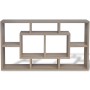 Suspended shelf with 8 compartments in oak color by vidaXL, Shelves and shelves - Ref: Foro24-242549, Price: 46,91 €, Discoun...