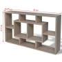 Suspended shelf with 8 compartments in oak color by vidaXL, Shelves and shelves - Ref: Foro24-242549, Price: 45,60 €, Discoun...