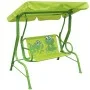 Kinderwippe aus grünem Stahl von vidaXL, Gartenwippen - Ref: Foro24-41841, Preis: 114,08 €, Rabatt: %