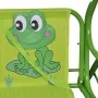 Kinderwippe aus grünem Stahl von vidaXL, Gartenwippen - Ref: Foro24-41841, Preis: 114,08 €, Rabatt: %