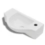 White ceramic sink with faucet hole by vidaXL, Sinks - Ref: Foro24-141930, Price: 53,00 €, Discount: %