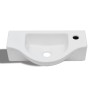 White ceramic sink with faucet hole by vidaXL, Sinks - Ref: Foro24-141930, Price: 66,48 €, Discount: %